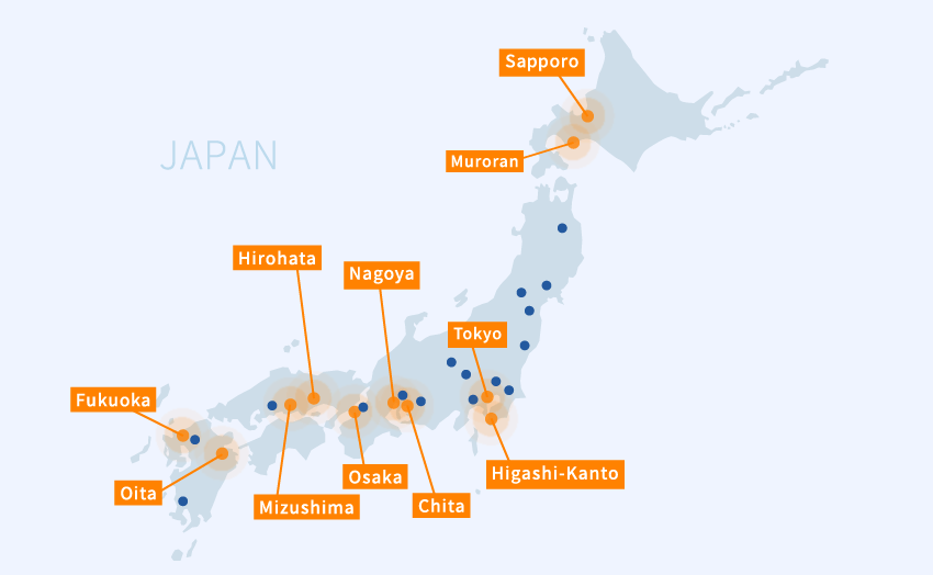 Domestic Network MAP